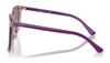 Vogue VO5537SD Sunglasses | Size 58 / Transparent / Pink Gradient Dark Violet (2N 25.5%) №W74536