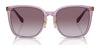 Vogue VO5537SD Sunglasses | Size 58 / Transparent / Pink Gradient Dark Violet (2N 25.5%) №W74536