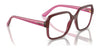 Vogue VO5555F Eyeglasses | Size 54 / Top Black/Transparent №W827