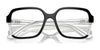 Vogue VO5555F Eyeglasses | Size 54 / Top Black/Transparent №W827