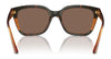 Vogue VO5558S Sunglasses | Size 55 / Brown/Transparent Rose Glitter / Grey Gradient Brown (Polarized) (3P 14%) №3136T5