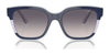 Vogue VO5558S Sunglasses | Size 55 / Brown/Transparent Rose Glitter / Grey Gradient Brown (Polarized) (3P 14%) №3136T5