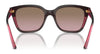 Vogue VO5558SF Sunglasses | Size 55 / Top Black/Transparent / Dark Grey (3N 11%) №W82787