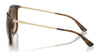 Vogue VO5564S Sunglasses | Size 54 / Transparent Brown / Grey Gradient Brown (Polarized) (3P 14%) №2940T5