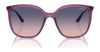 Vogue VO5564S Sunglasses | Size 54 / Transparent Brown / Grey Gradient Brown (Polarized) (3P 14%) №2940T5