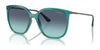 Vogue VO5564S Sunglasses | Size 54 / Transparent Petroleum / Azure Gradient Dark Blue (2N 22.2%) №31204S