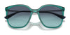 Vogue VO5564S Sunglasses | Size 54 / Transparent Brown / Grey Gradient Brown (Polarized) (3P 14%) №2940T5