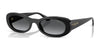 Vogue VO5582S Sunglasses | Size 53 / Black / Gradient Grey (Polarized) (3P 12%) №W44/T3