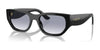 Vogue VO5586S Sunglasses | Size 53 / Black / Clear Gradient Blue (2N 32.2%) №W44/79