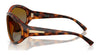 Vogue VO5606S Sunglasses | Size 65 / Dark Havana / Gradient Brown (Polarized) (3P 14%) №W656T5