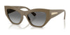 Vogue VO5607S Sunglasses | Size 53 / Full Brown / Gradient Dark Grey (2N 26%) №317511