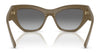 Vogue VO5607S Sunglasses | Size 53 / Black / Dark Grey (Polarized) (3P 10%) №W44/81