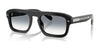 Vogue VO5620S Sunglasses | Size 53 / Black / Clear Gradient Blue (2N)