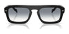 Vogue VO5620S Sunglasses | Size 53 / Black / Clear Gradient Blue (2N)