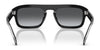 Vogue VO5620S Sunglasses | Size 53 / Black / Clear Gradient Blue (2N)