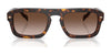Vogue VO5620S Sunglasses | Size 53 / Black / Clear Gradient Blue (2N)