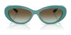 Vogue VO5630S Sunglasses | Size 55 / Dark Havana / Dark Grey (Polarized) (3P 10%) №W65681
