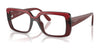 Vogue VO5636U Eyeglasses / Top Red/Transparent Red №3225 / Size 50