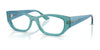 Vogue VO5640U Eyeglasses / Transparent Pearl Green №3235 / Size 51