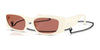 Vogue VO5655SU Sunglasses | Size 53 / Full Cream / Red (2N 27.6%) №323975
