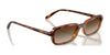 Vogue VO5666S Sunglasses | Size 53 / Black / Clear Gradient Light Blue (1N 49%) №W44/19