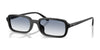 Vogue VO5666SF Sunglasses | Size 53 / Black / Clear Gradient Light Blue (1N 46.32%) №W44/19