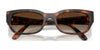 Vogue VO5669S Sunglasses | Size 54 / Black / Clear Gradient Light Blue (1N 49%) №W44/19