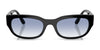 Vogue VO5669S Sunglasses | Size 54 / Black / Clear Gradient Light Blue (1N 49%) №W44/19