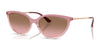 Vogue VO5672S Sunglasses | Size 57 / Gradient Pink/Transparent Pink / Pink Gradient Brown (2N 21.4%) №325814