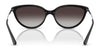 Vogue VO5672S Sunglasses | Size 57 / Black / Gradient Grey (Polarized) (3P 13%) №W44/T3