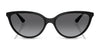 Vogue VO5672S Sunglasses | Size 57 / Black / Gradient Grey (Polarized) (3P 13%) №W44/T3