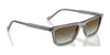 Vogue VO5687S Sunglasses | Size 55 / Black / Blue Silver Mirror (Polarized) (2P 20.3%) №W44/4Y