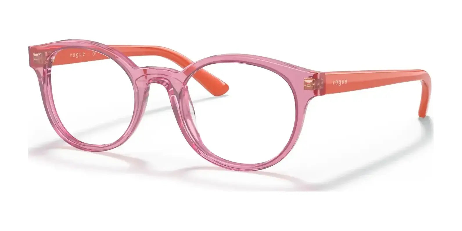 Vogue VY2008 Eyeglasses Transparent Pink Vogue VY2008 Eyeglasses Transparent Pink