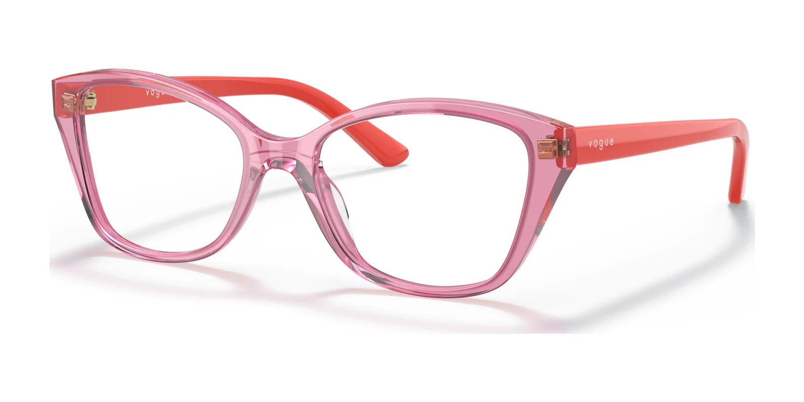 Vogue VY2010 Eyeglasses Transparent Pink Vogue VY2010 Eyeglasses Transparent Pink