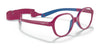 Vogue VY2011 Eyeglasses / Blue On Rubber Cream №2974 / Size 37