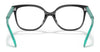 Vogue VY2012 Eyeglasses | Size 47 / Top Black/Transparent №W827