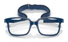Vogue VY2016 Eyeglasses / Blue On Cream Rubber №2974 / Size 39