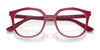 Vogue VY2017 Eyeglasses | Size 45 / Transparent Pink/Top Fuchsia №2931