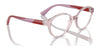 Vogue VY2025 Eyeglasses / Transparent Blue №3068 / Size 43