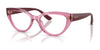 Vogue VY2031 Eyeglasses / Transparent Dark Rose №2613 / Size 48