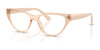 Vogue VY2035 Eyeglasses / Transparent Peach №3052 / Size 49