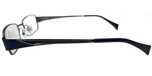 Jalapeno WONT STOP Eyeglasses / Navy / Gray / Size 50