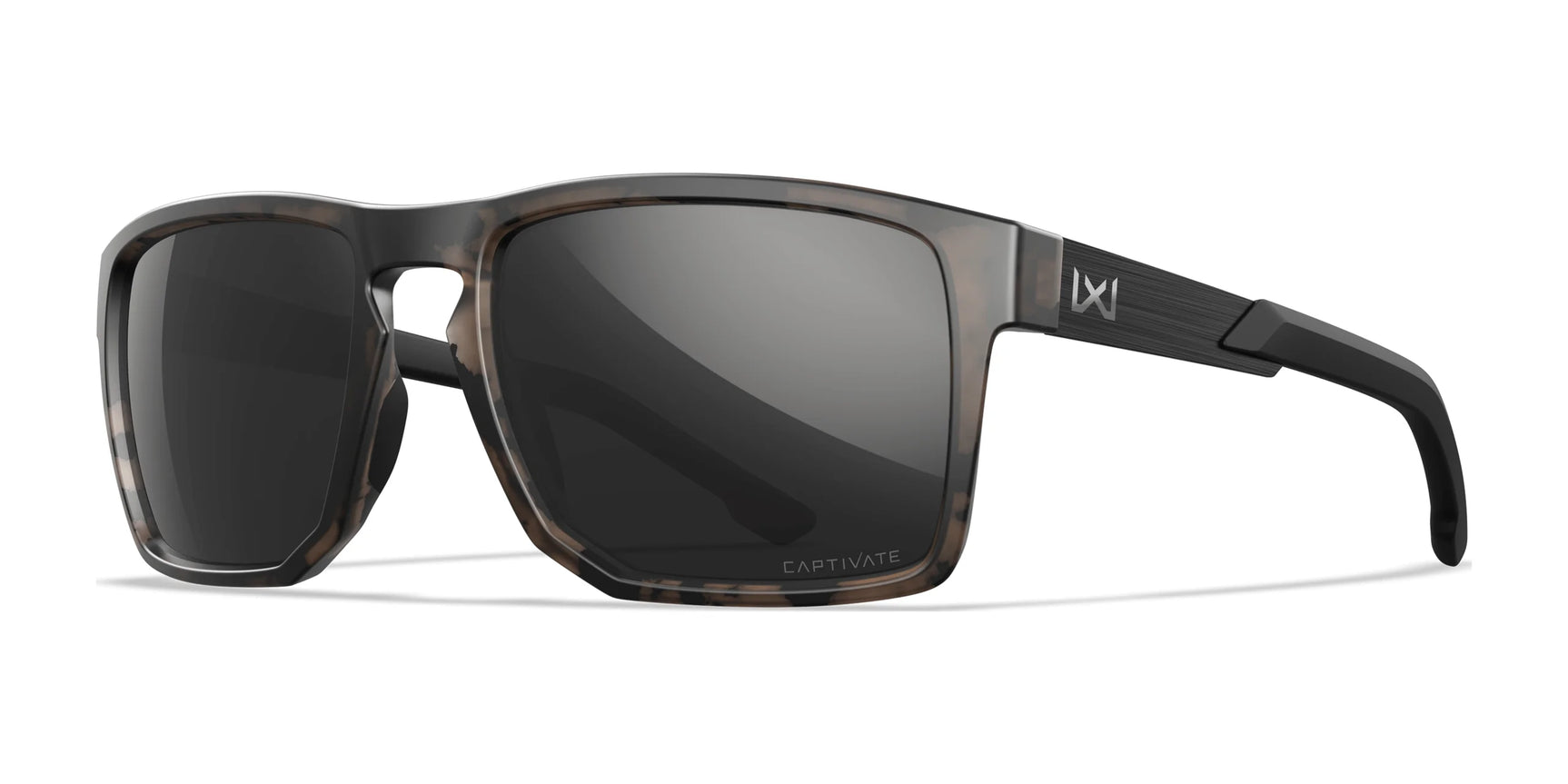 Wiley X APEX Sunglasses Matte Tortoise Brown / CAPTIVATE™ Polarized Black Mirror Wiley X APEX Sunglasses Matte Tortoise Brown / CAPTIVATE™ Polarized Black Mirror