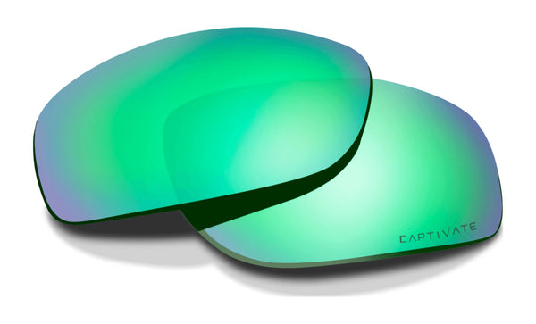 Wiley X ASPECT Lens / CAPTIVATE™ Polarized Green Mirror