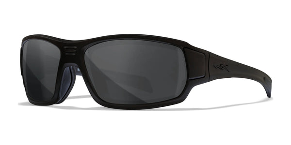 Wiley X BREACH Safety Glasses | Size 63 / Matte Black / Smoke Grey