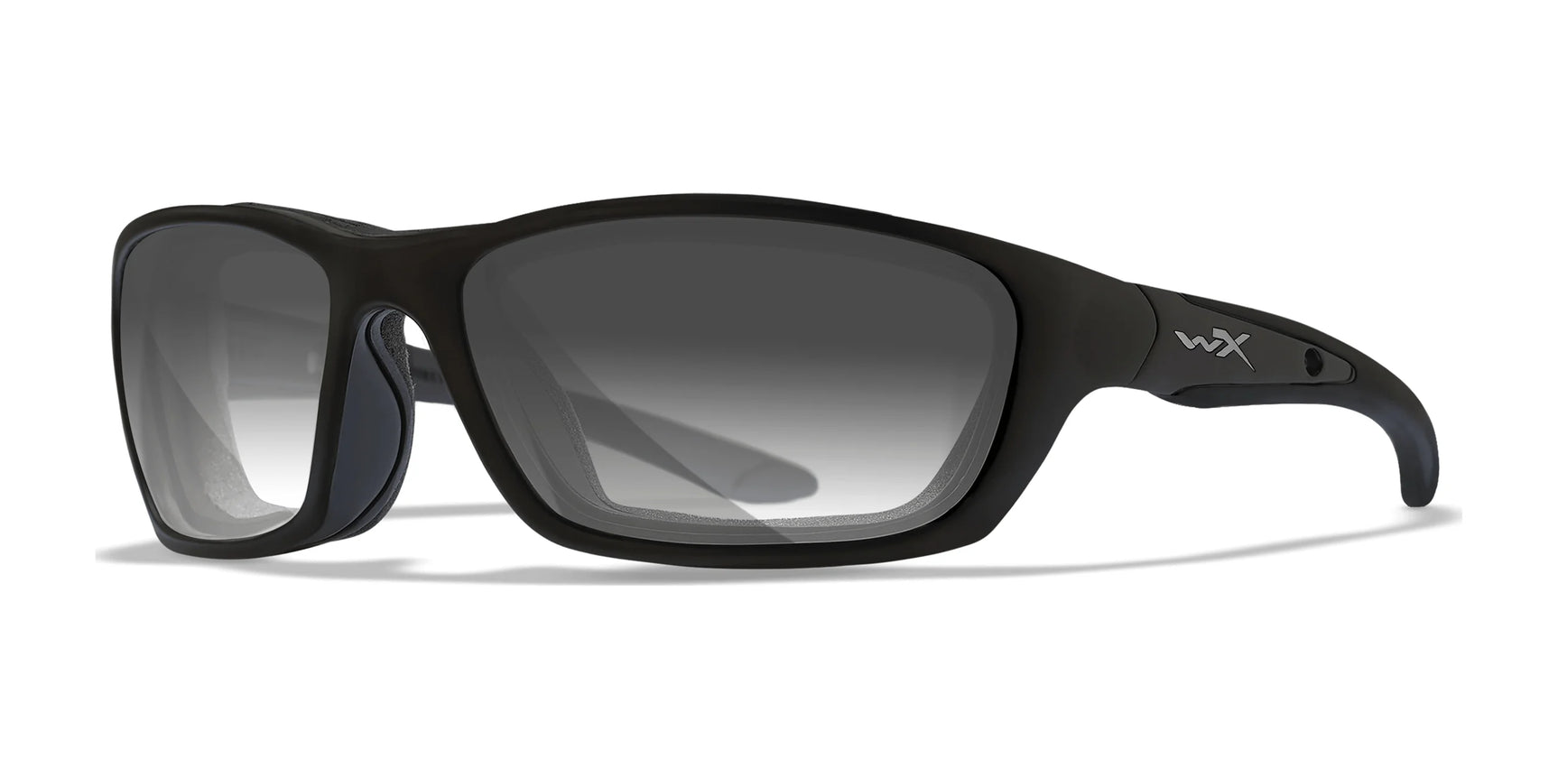 Wiley X BRICK Sunglasses Matte Black / Photochromic Smoke Grey Wiley X BRICK Sunglasses Matte Black / Photochromic Smoke Grey
