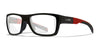 Wiley X CRUSH Eyeglasses | Size 52 / Gloss Black & Red