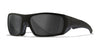 Wiley X ENZO Safety Glasses | Size 64 / Matte Black / Smoke Grey