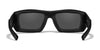 Wiley X ENZO Safety Glasses | Size 64 / Matte Black / Smoke Grey