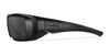 Wiley X ENZO Safety Glasses | Size 64 / Matte Black / Smoke Grey